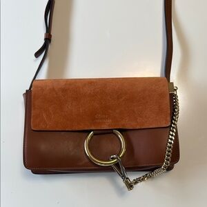 Chloe Leather Shoulder Bag